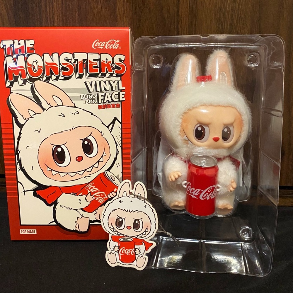 AUTHENTIC POP MART THE MONSTERS COCA-COLA SERIES-Vinyl Face Blind Box